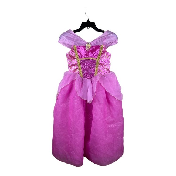 Disney Other - Disney Exclusive Boutique Aurora Sleeping Beauty Pink Sparkle Ballgown Dress